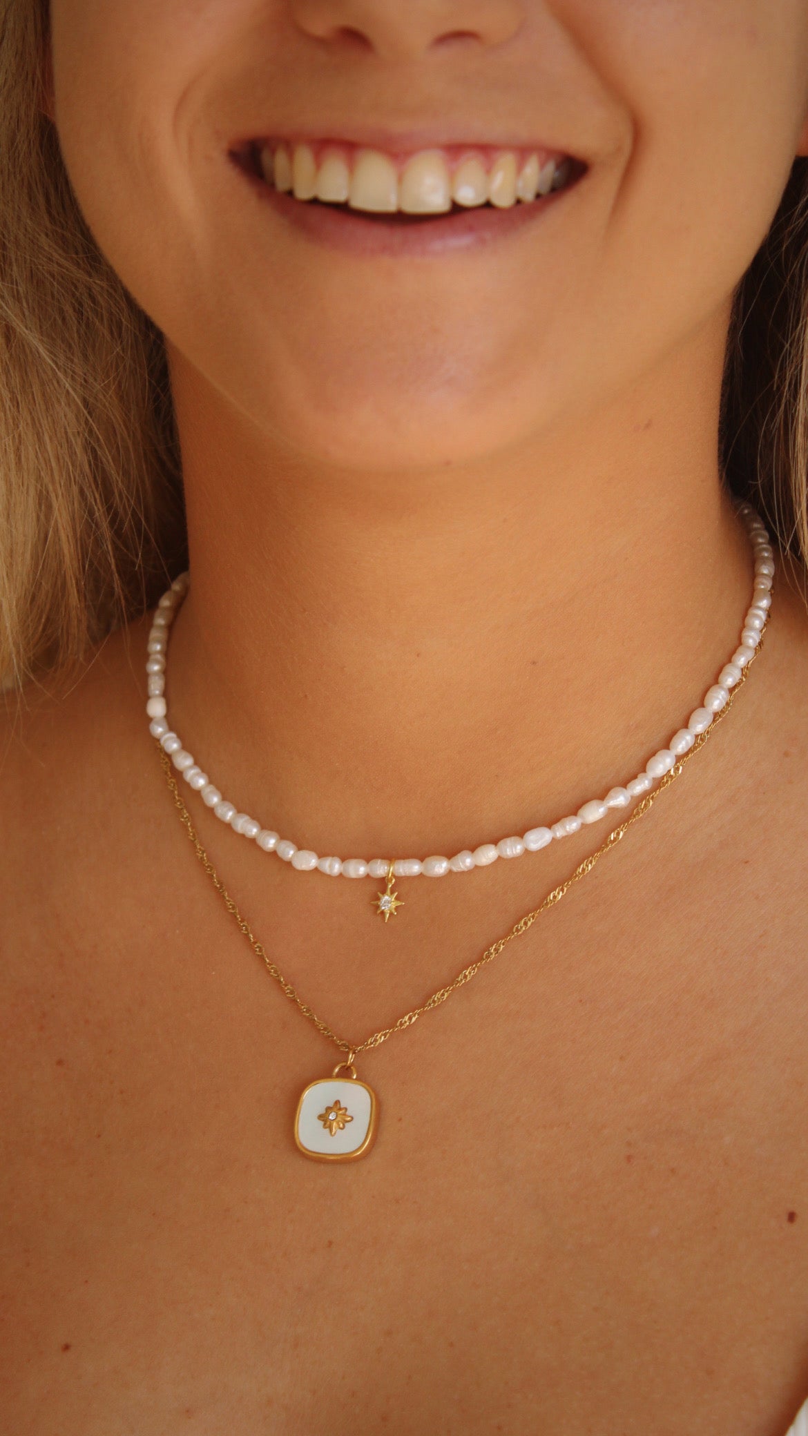 White Star Necklace