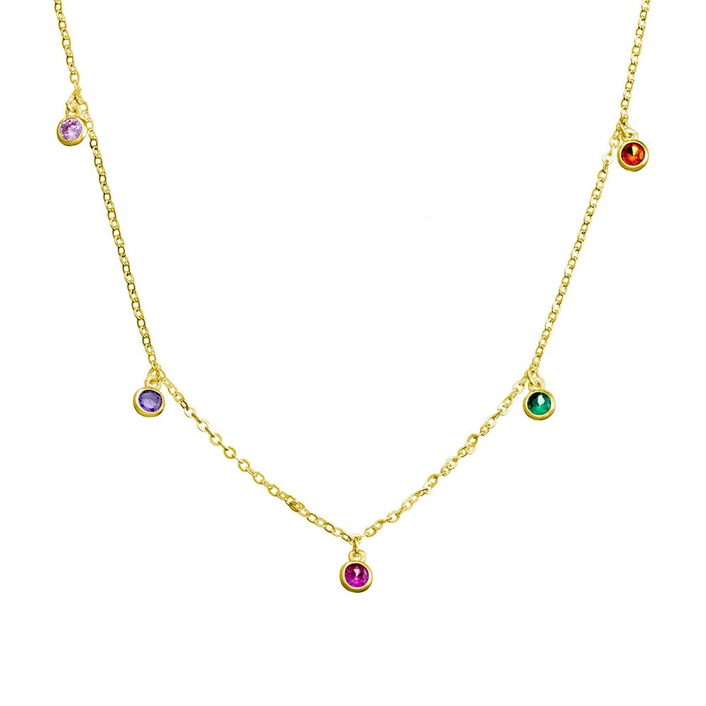 Small Rainbow Necklace