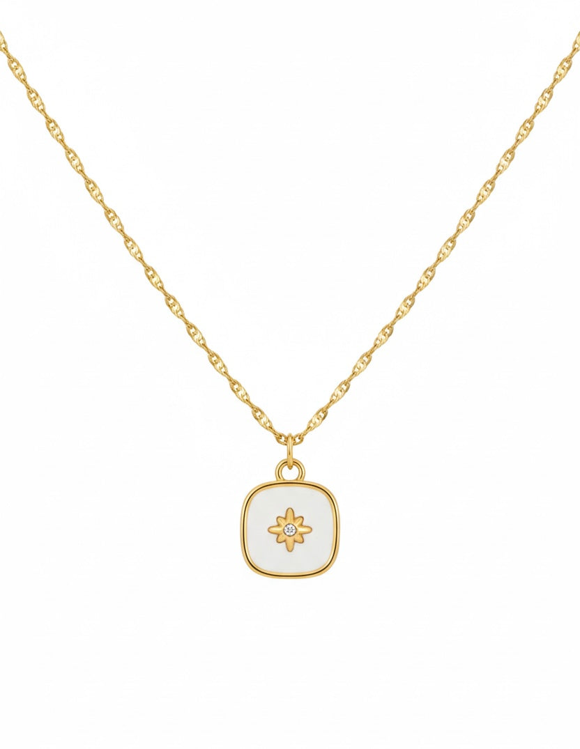 White Star Necklace