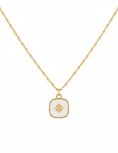 White Star Necklace