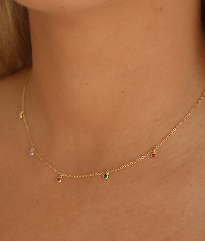Small Rainbow Necklace